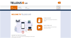 Desktop Screenshot of live.telldus.com